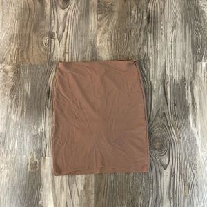 Nude spanks skort size small